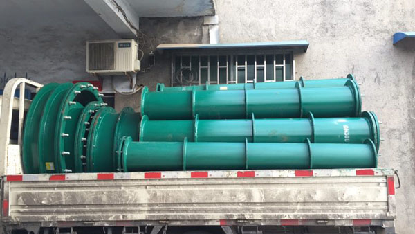 宁波市防水套管发货案例